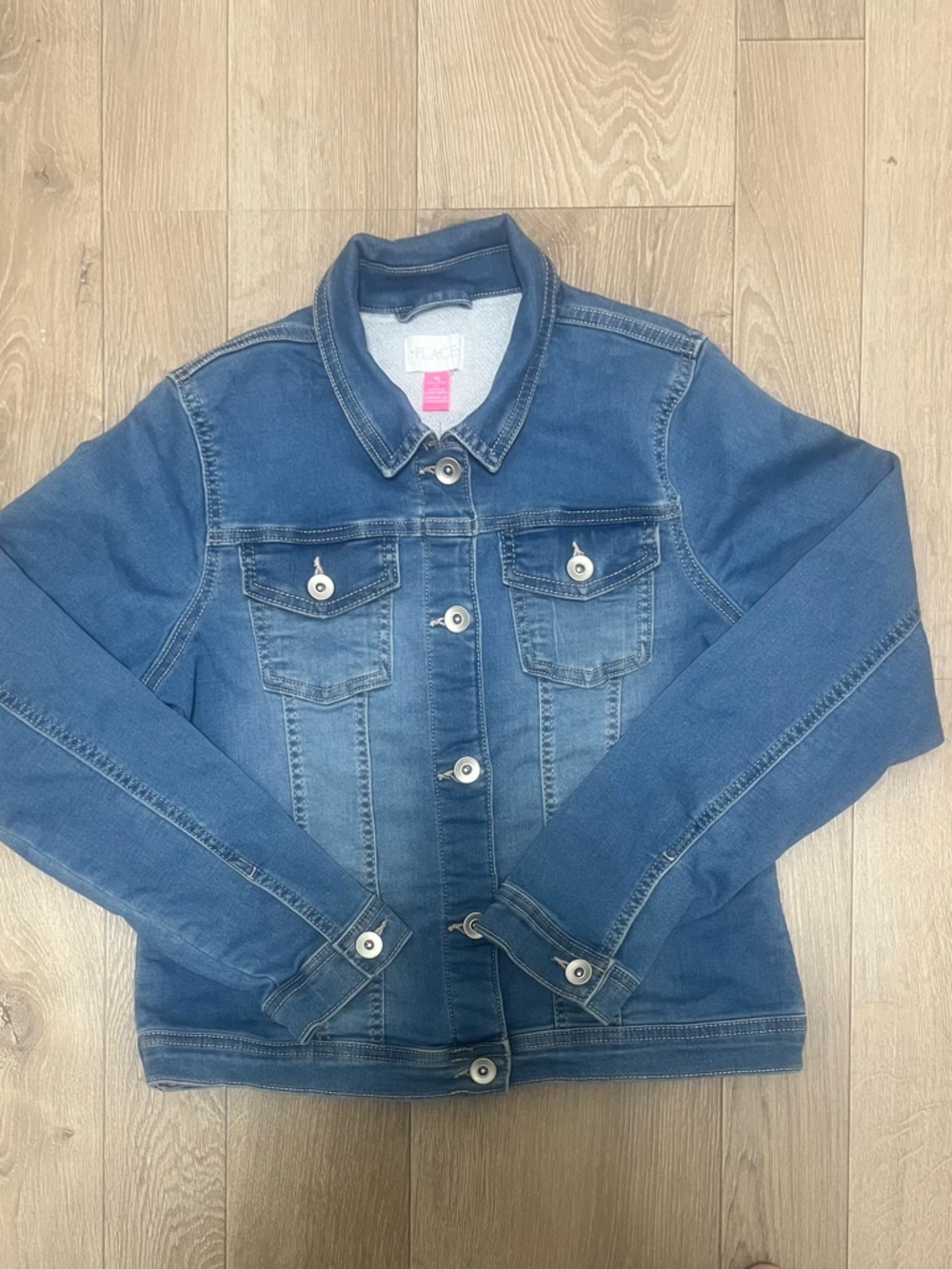 2/$30-Place Girls Blue Denim Jean Jacket